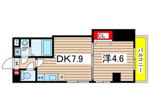 テリアズ港町の物件間取画像